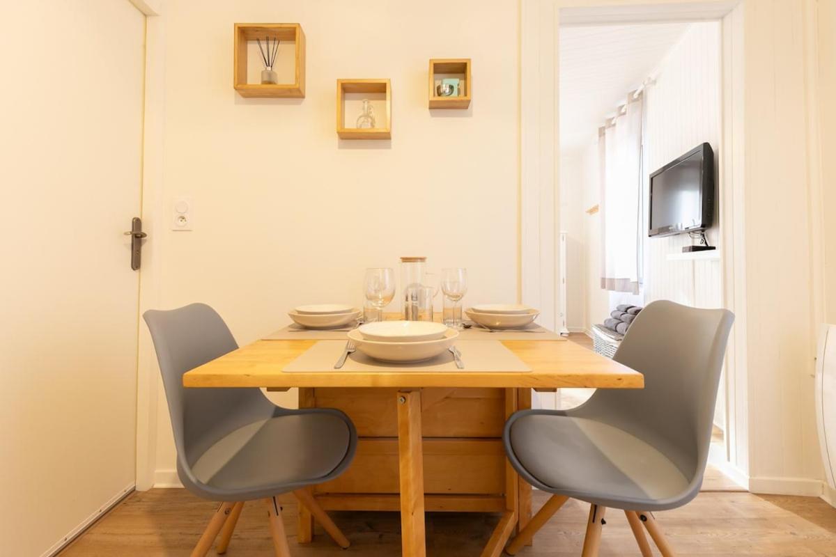 Au Petit Sommet 1 - Appartement Centre Ville 30M2 Modane Extérieur photo