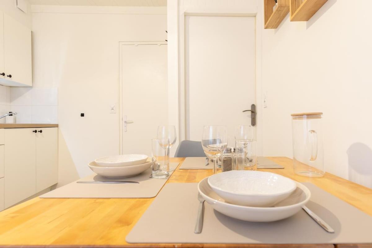 Au Petit Sommet 1 - Appartement Centre Ville 30M2 Modane Extérieur photo